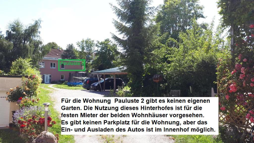 85 Qm Wohnung Pauluste Mit Terasse Und Garten Rostock Zewnętrze zdjęcie